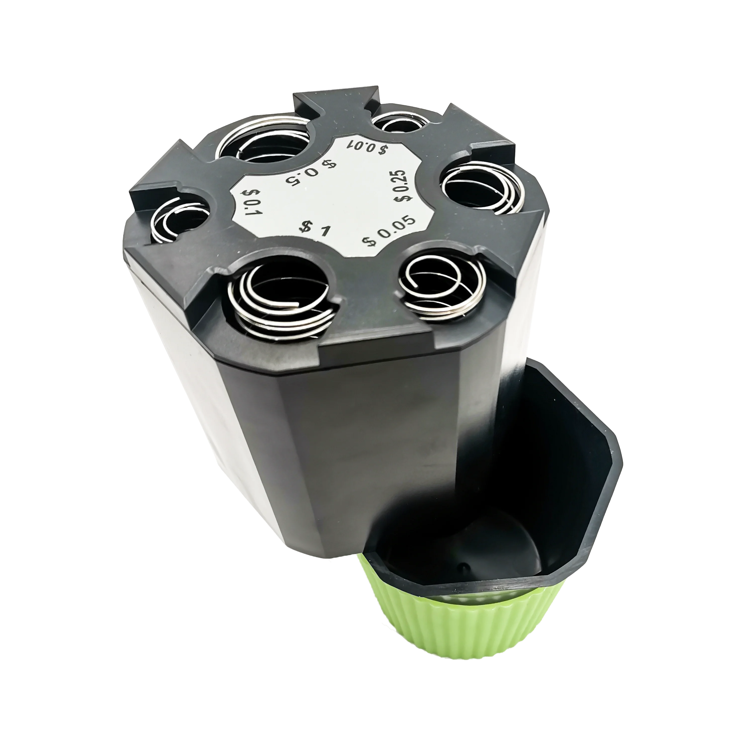 Plastic   Coin Dispenser Storage Box Coin Collection Purse Wallet Organizer Holder For  Coin Change Holder for kids