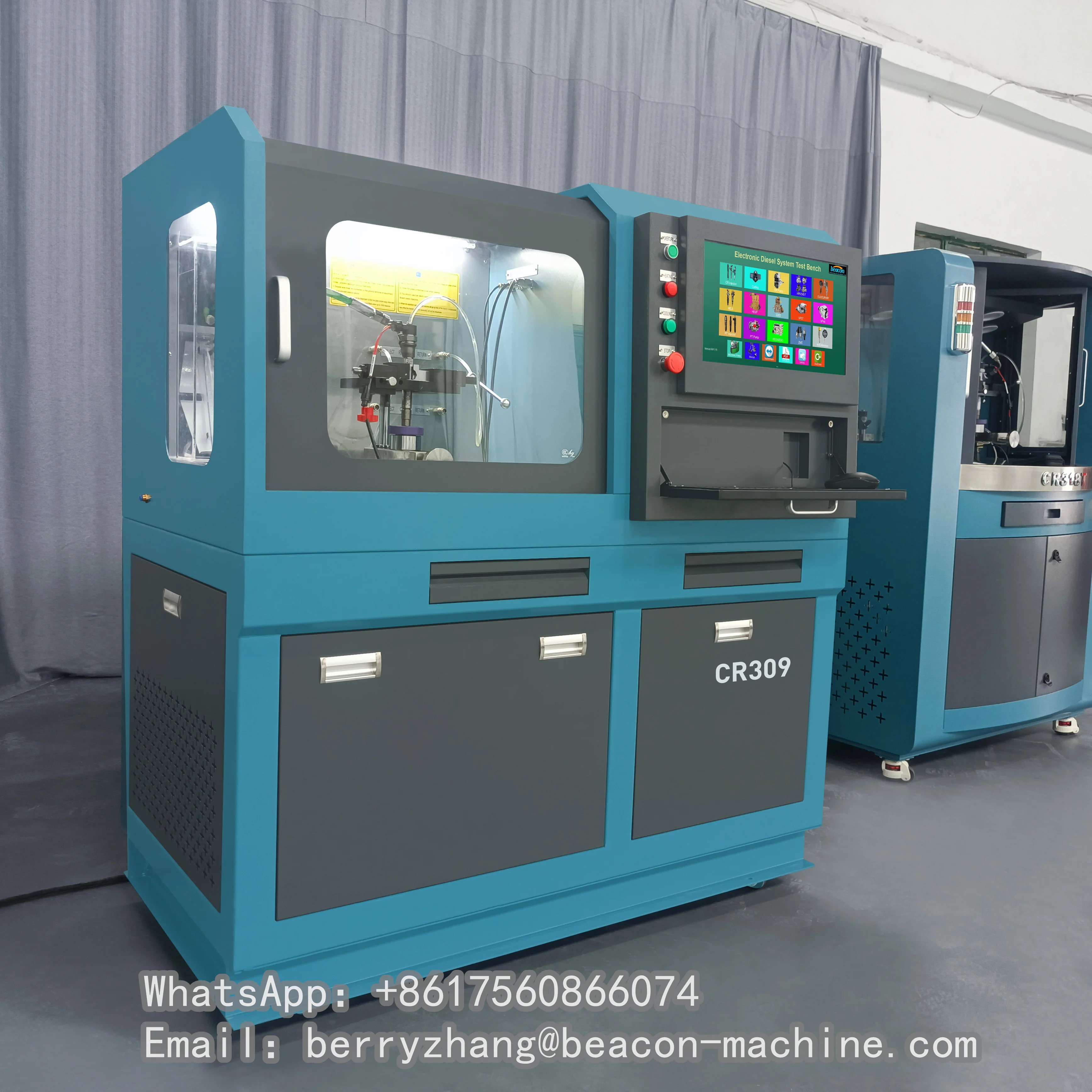 CR309 инжектор Common Rail испытательный стенд дизельный Cr тестирование с функцией кодирования ремонтная машина