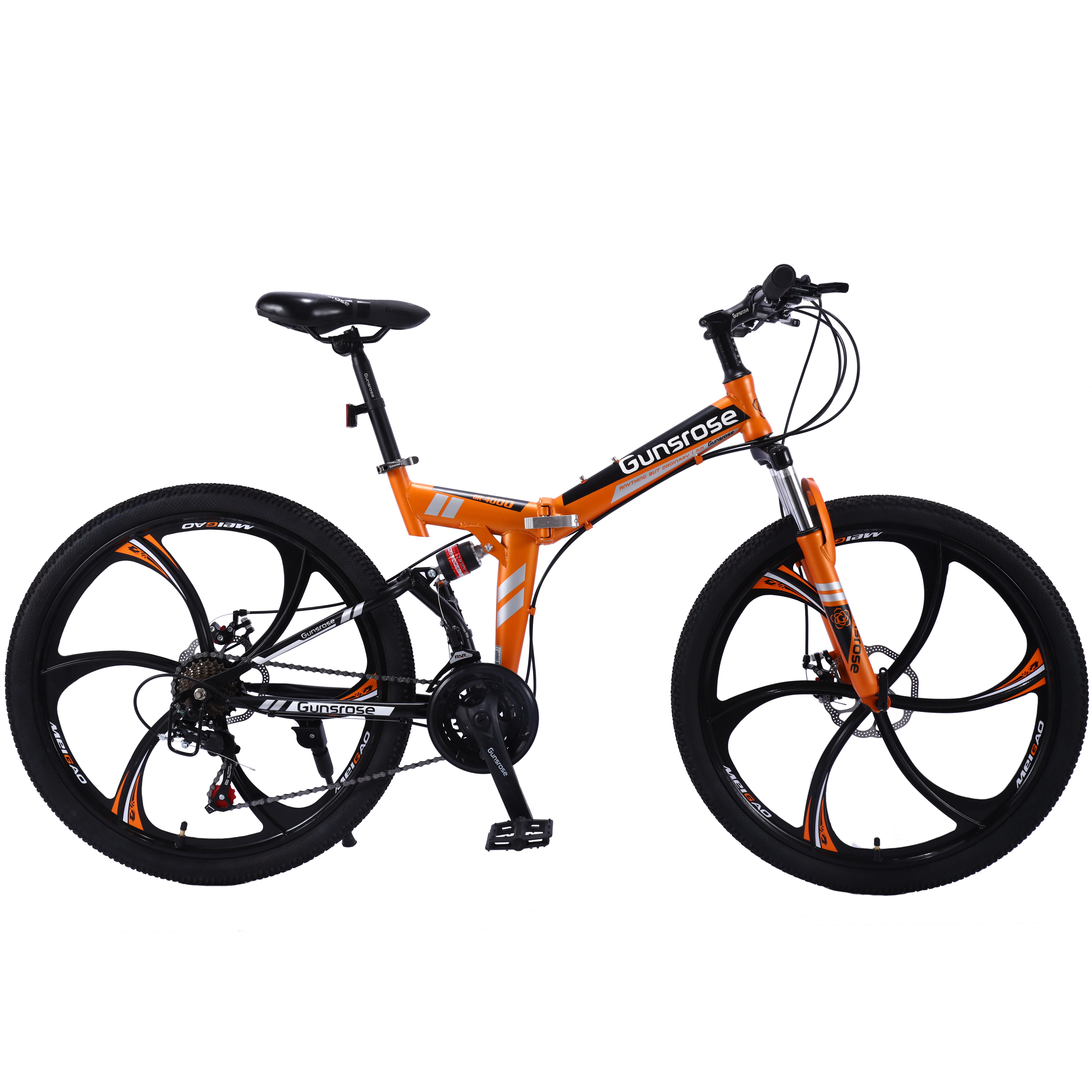 Guangzhou 26 Inch Mountain Bike with Disc Brake and Ordinary Pedal Bike Frame Supported by Force Price