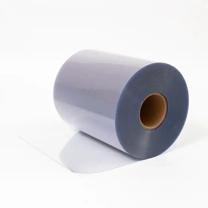 pvc plastic sheet white film roll pvc clear transparent sheet film food grade clear pvc roll