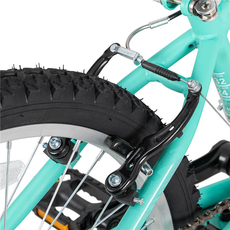 JOYKIE fasion 18 speed bikes teenager bici mtb 24 inch steel frame mountain bike for kids