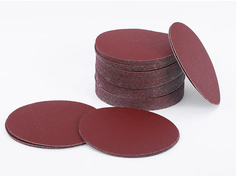 Red sand paper no holes  Durable Purple Automotive Indasa Sanding Disc Sand Paper For Car Polishing