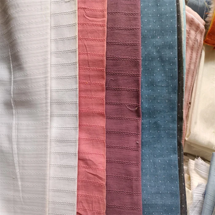 Ready Goods Stock Fabric 100% Cotton Fabric 9088 Jacquard Fabric For Clothes