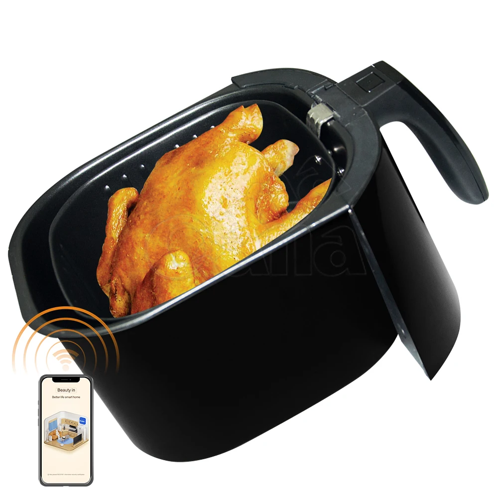 QANA Factory  OEM wifi app smart cooker Air deep Fryer oven food processors baking utensils horno tefalpara pan Air Fryer