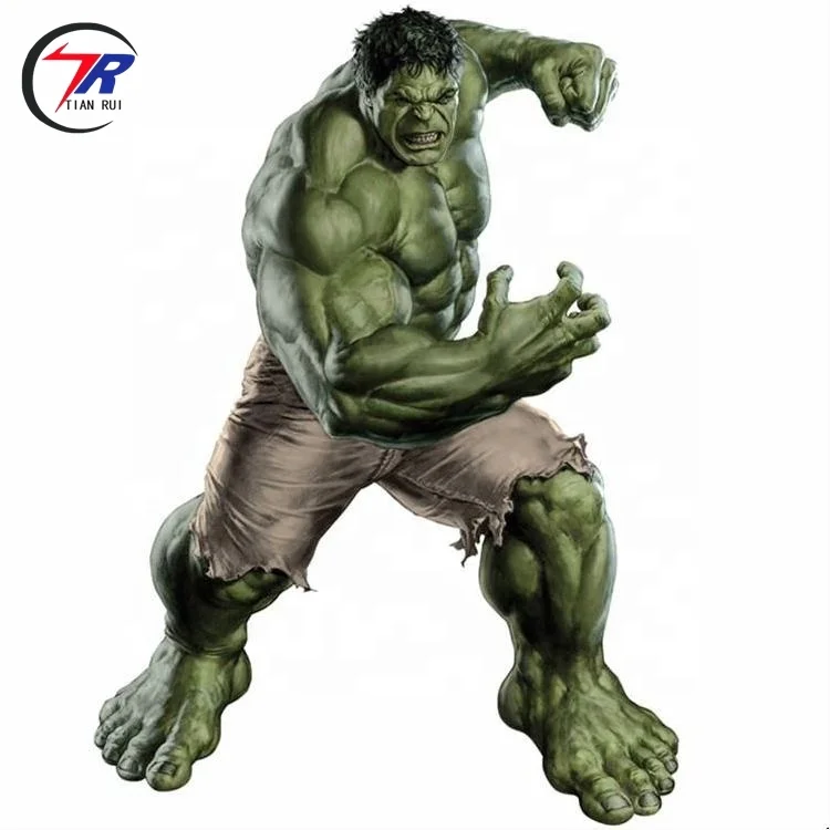 Best quality 3D printer resin Marvel The Angry Hulk resin statues  for sale