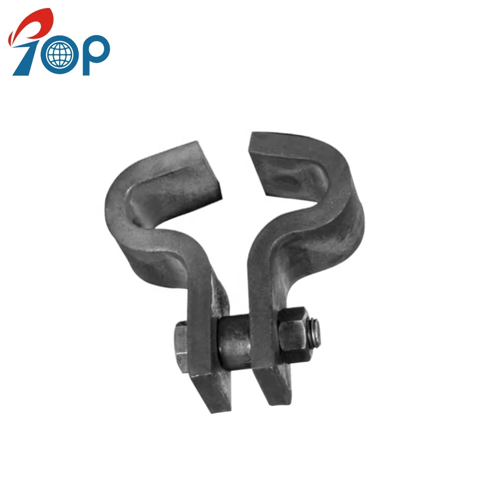 Heavy Duty Cast Iron with Zinc Plated Beam Clamp