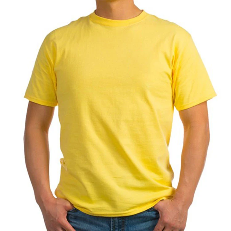 Breathable 55% Hemp 45% Custom Organic Cotton Hemp Blend Men T Shirt