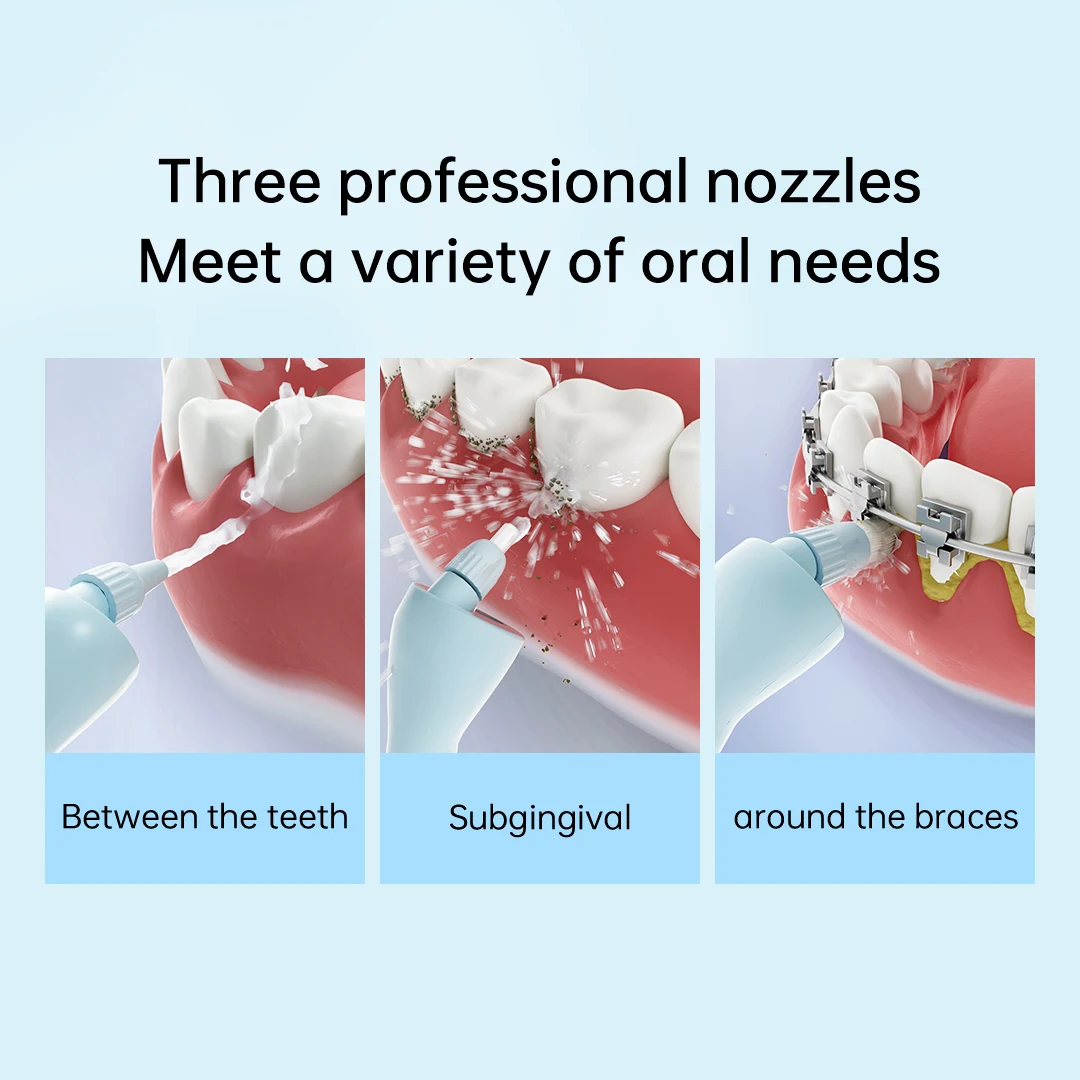 C3 Pro Wifi Oral Irrigator Oral Care Smart Water Flosser Intelligent With Camera Hidden Nozzle Tooth Cleaner Oral Irrigator Set