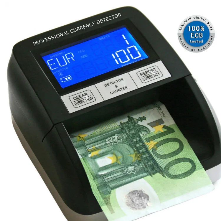 
EC330 money detector Small and smart multi currency bill detector factory 