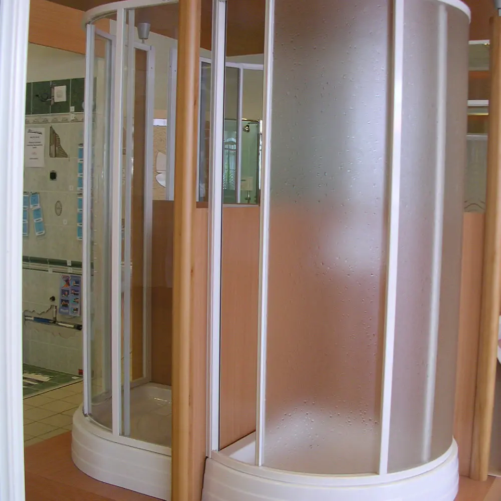 
polycarbonate sheet shower room decorative 