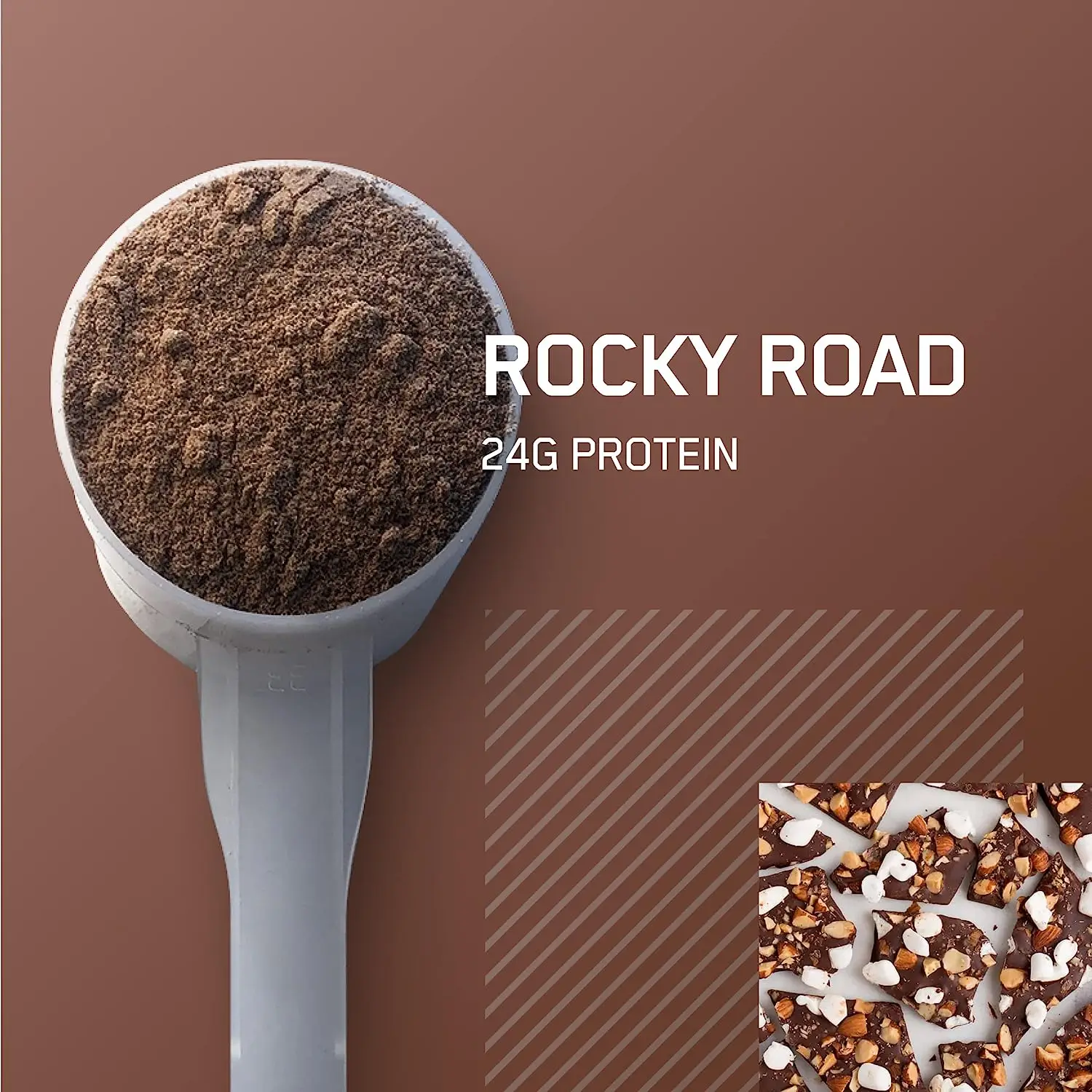 Private Label Body Muscle Building Rocky Road Flavor Whey Protein Powder Whey Protein Isolate Powder