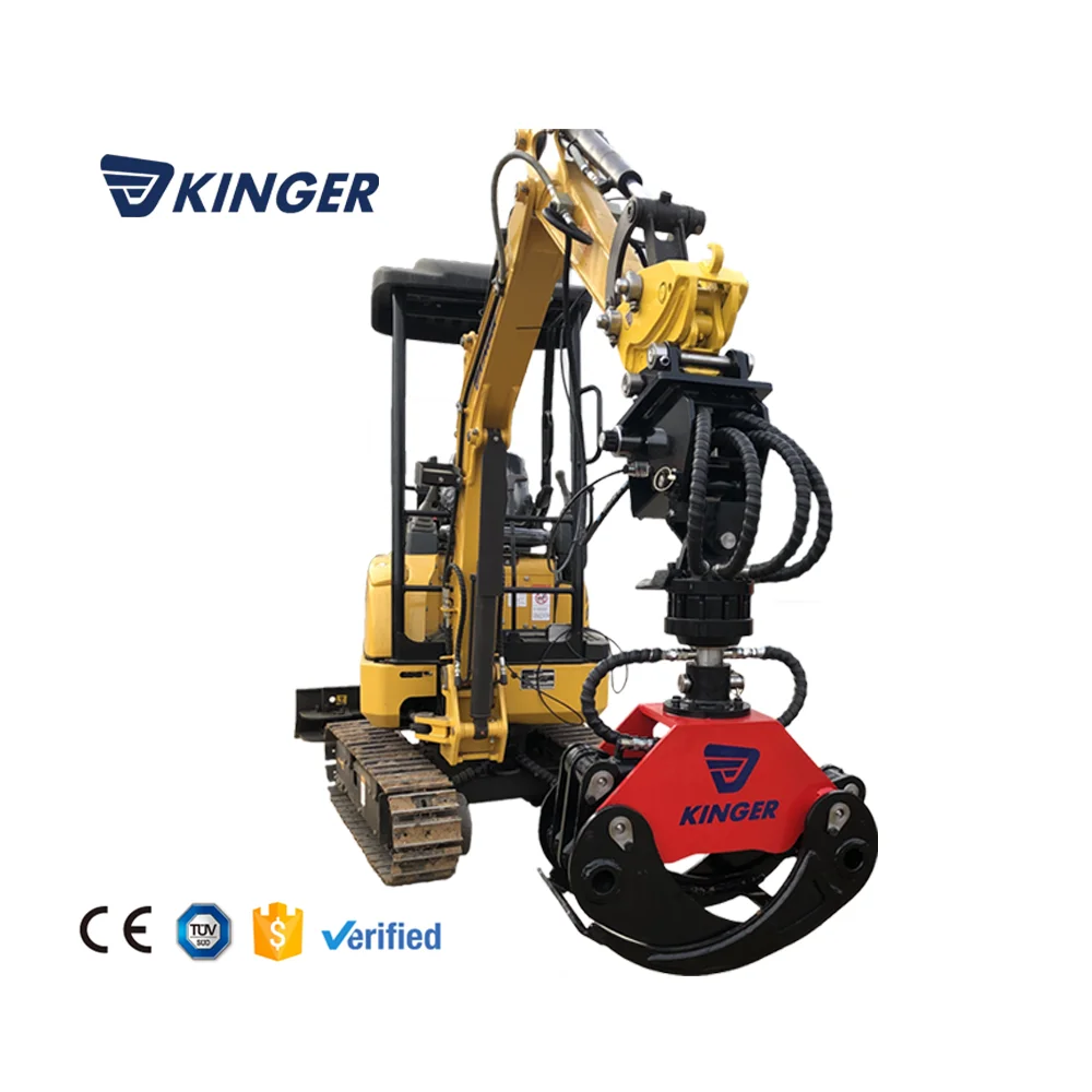 2024, Лидер продаж, гидравлический вращающийся Грейфер для экскаватора