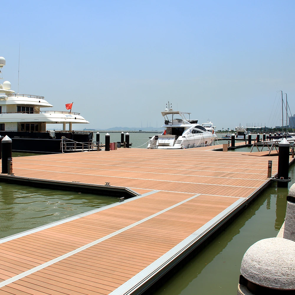 Floating Dock Manufacturer Marine Aluminum Floating Pontoon Walkway Plastic Boat Floating Dock Bridge