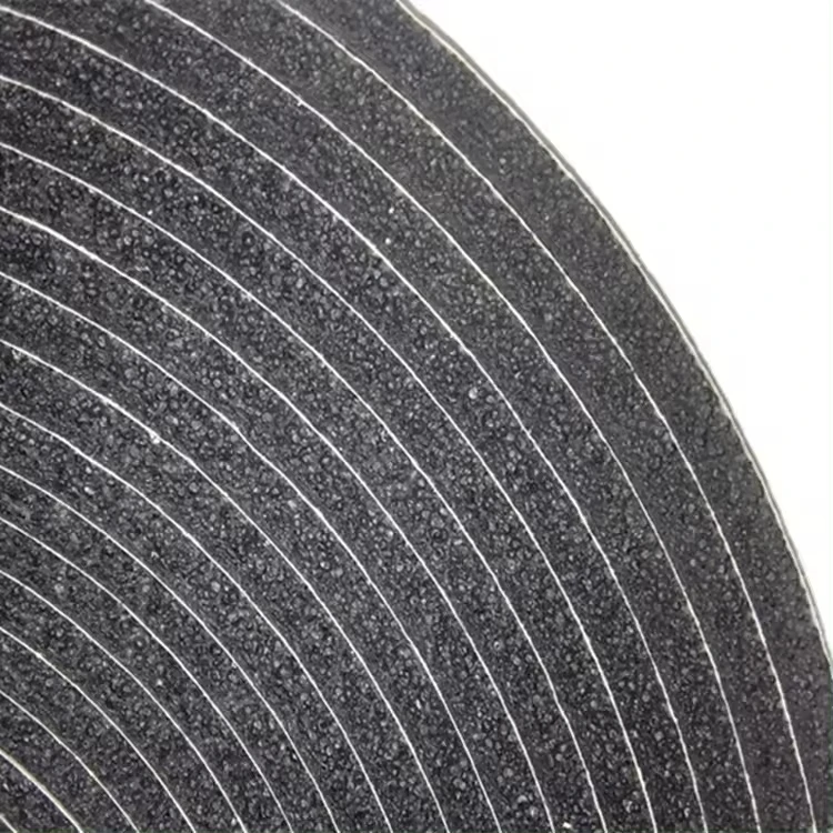 Односторонняя черная самоклеящаяся губчатая Резиновая лента EPDM уплотнительные полосы 1/2 дюймов X 50 футов