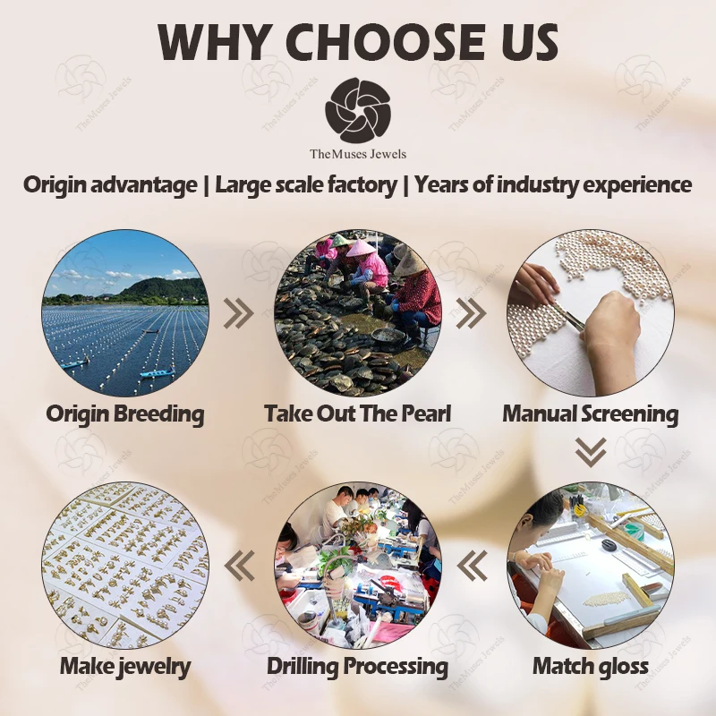 Бусины из пресноводного жемчуга 7-8 мм