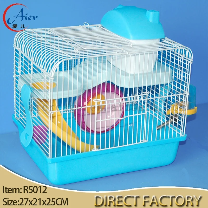 Hamster Cages Wholesale Double Or Three Layer Pet Villa Luxury Suite Cages Houses Sale Factory Supply Big Metal Cage
