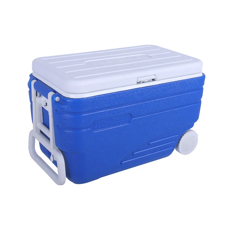 40 liter Ice Chest Portable Plastic Ice Box Large Cooler Vehicle Storage Box Thermal Insulated Coolers Box