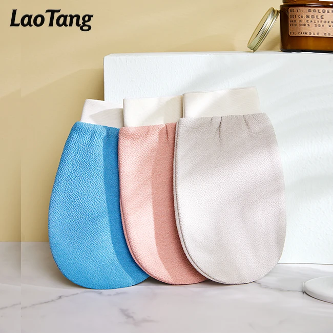 Bath Supplies Viscose Kessa Exfoliating Spa Bath Gloves Shower Clean Hygiene Body Scrub Massage