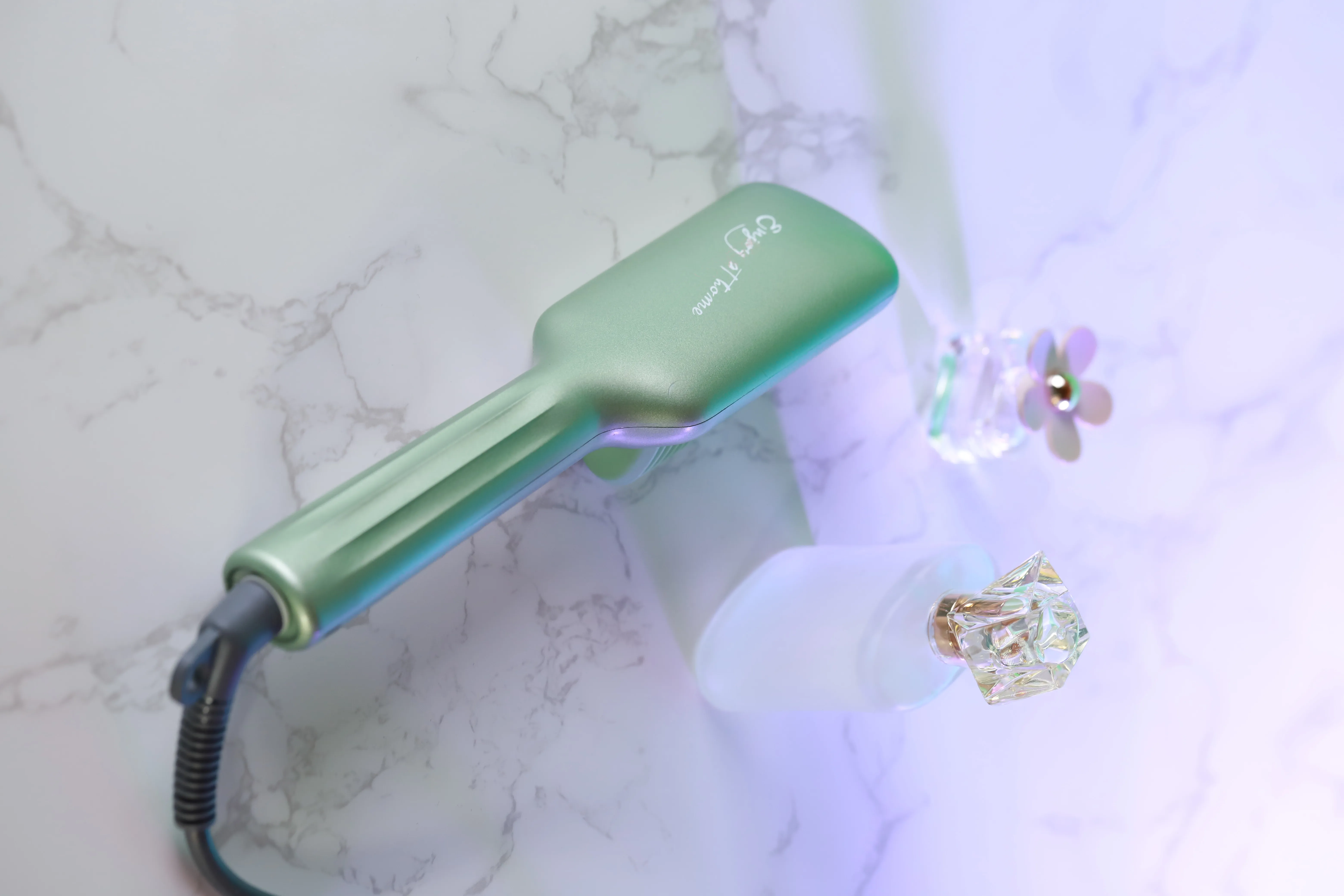 2021 New Upgrade Fast Straight Hair Colorful Electric Logo Customized