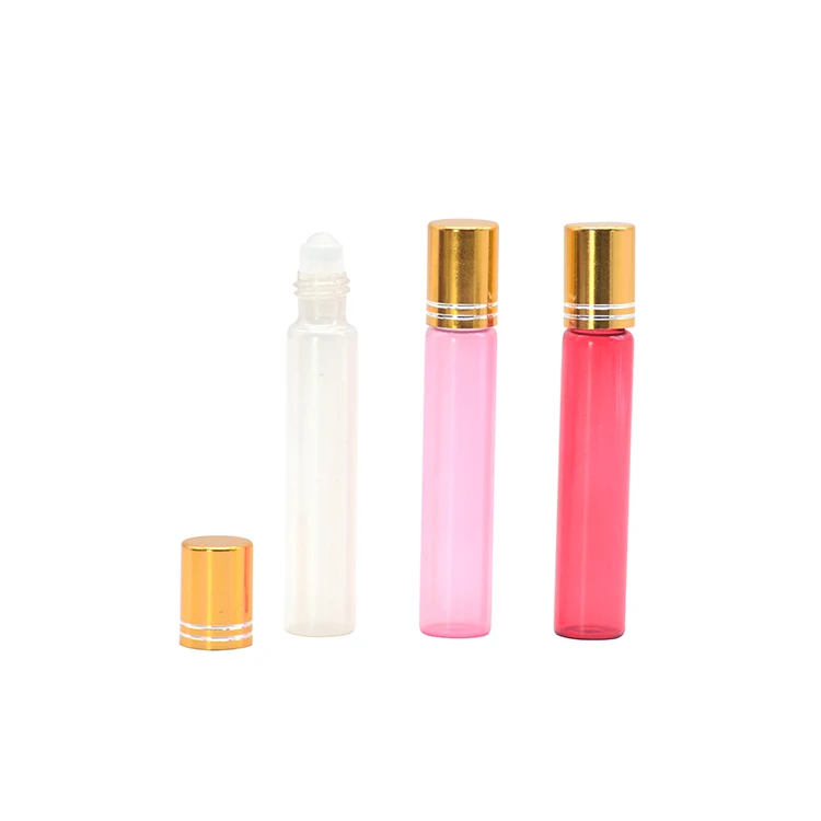 
Pet plastic bottles perfume vial roller 2ml with metal ball roll on bottle steel 