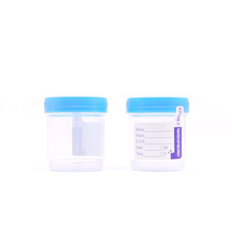 Одноразовый пластиковый образец, чашка для Тестирования Мочи 30 мл 50 мл 60 мл 80 мл 90 мл 120 мл