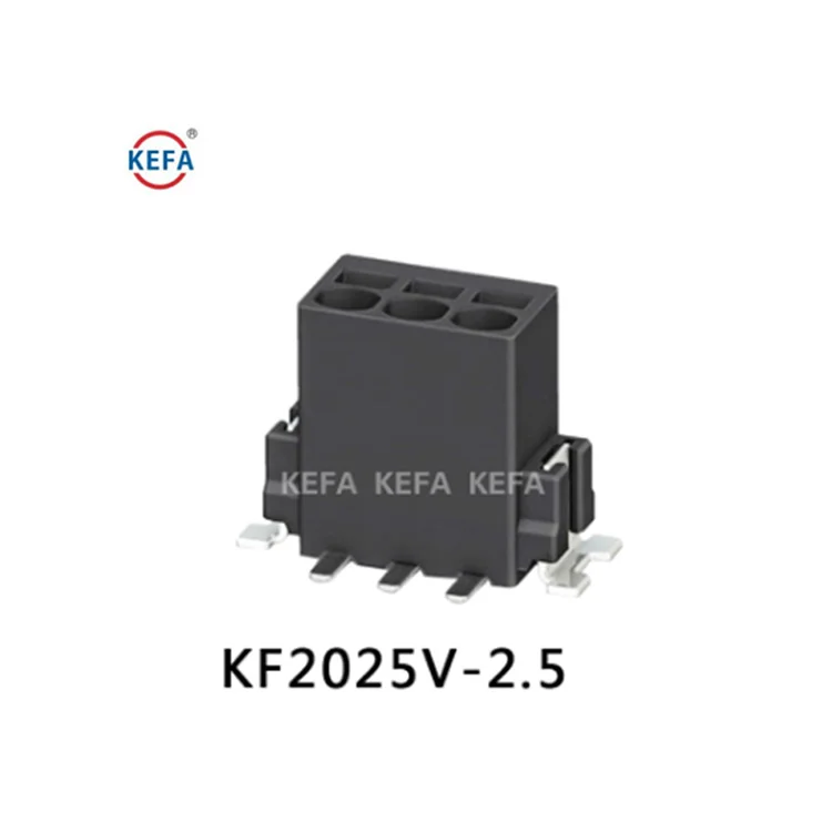 KEFA KF2025V-2.5 2 5 мм 24-20AWG 150V 6A PPA-GF SMT клеммной колодки различных