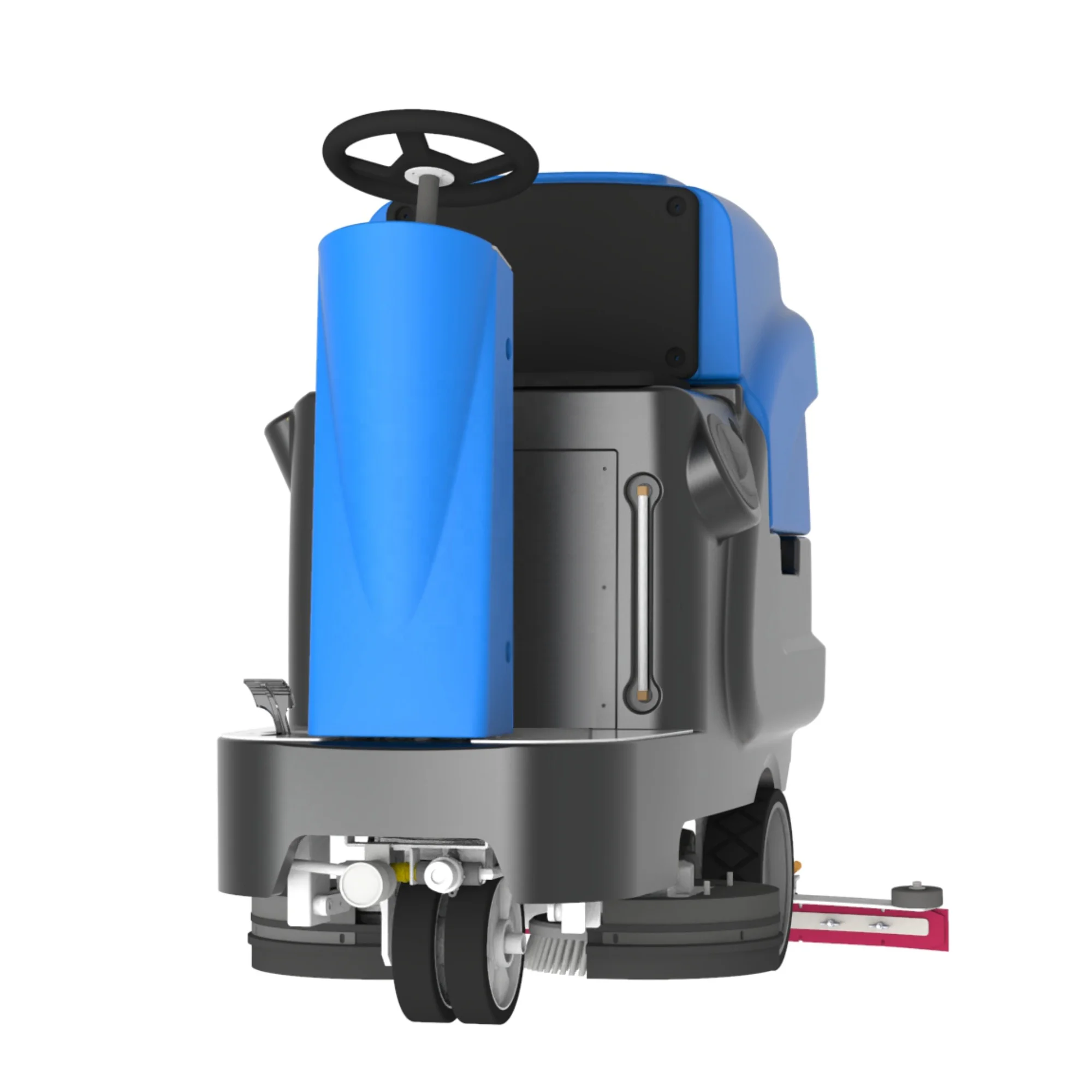 RD660 машина для чистки пола с двумя щетками, скруббер сушилка с CE