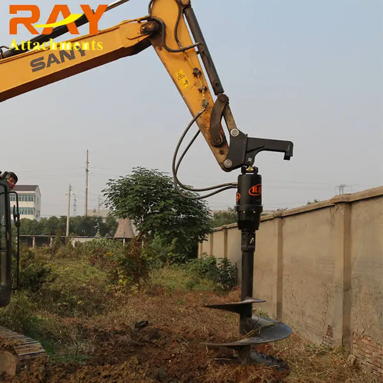 Высокое качество гидравлической строительной техники вложения с бортовым поворотом шнек для 3DX экскаватор-погрузчик