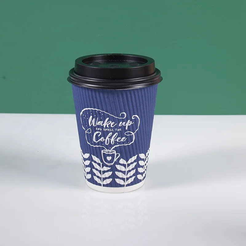 Kraft PLA Disposable Paper Cups for Food Water Carbonated Drinks Coffee Packaging Pe Paint Coat Food Packaging