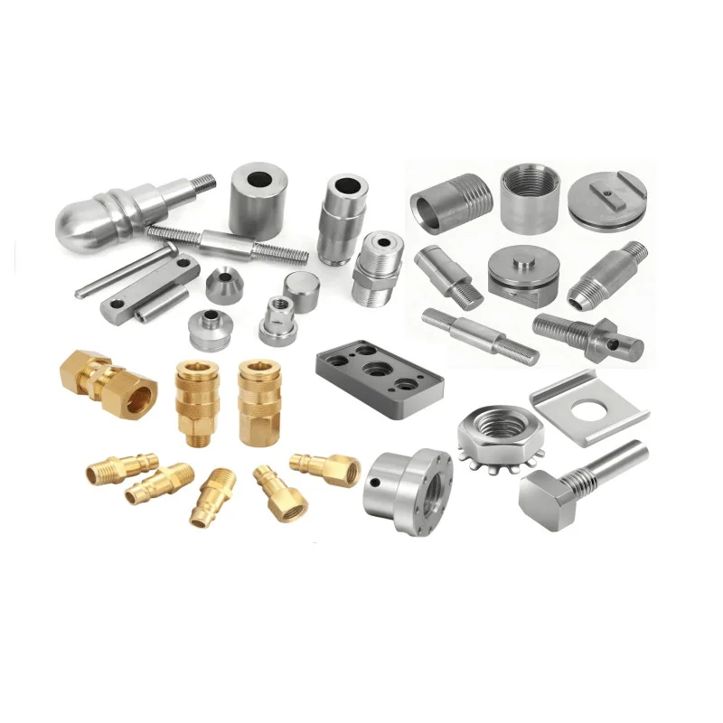 High Precision 5 Axis CNC Metal Machining Milling Stainless Steel Brass Aluminum Titanium CNC Turning Mechanical Component Parts