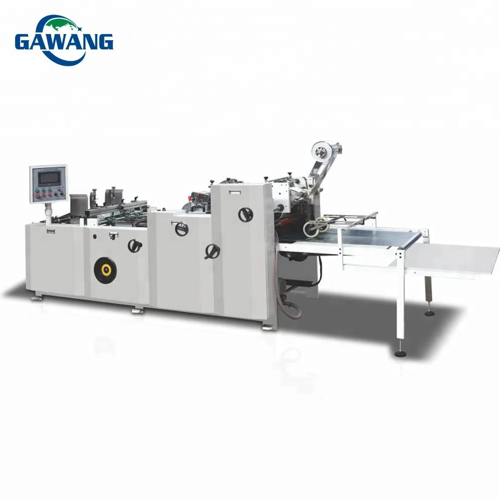 Gawang Brand Hot Selling Simple Maintenance Corrugated Cardboard Carton Box Making Folding Machine 350m/min Production Capacity
