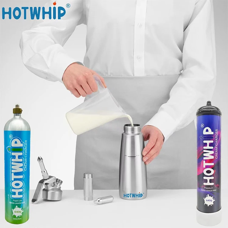 Cream Dispenser 250ml 500ml Culinary  Professional stainless steel whipped cream dispenser