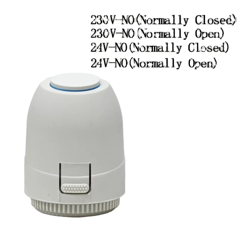 220V 24V Thermal Actuators NC NO Type for Floor Heating Systems & Parts for Water Manifolds Valve or Room Thermostats