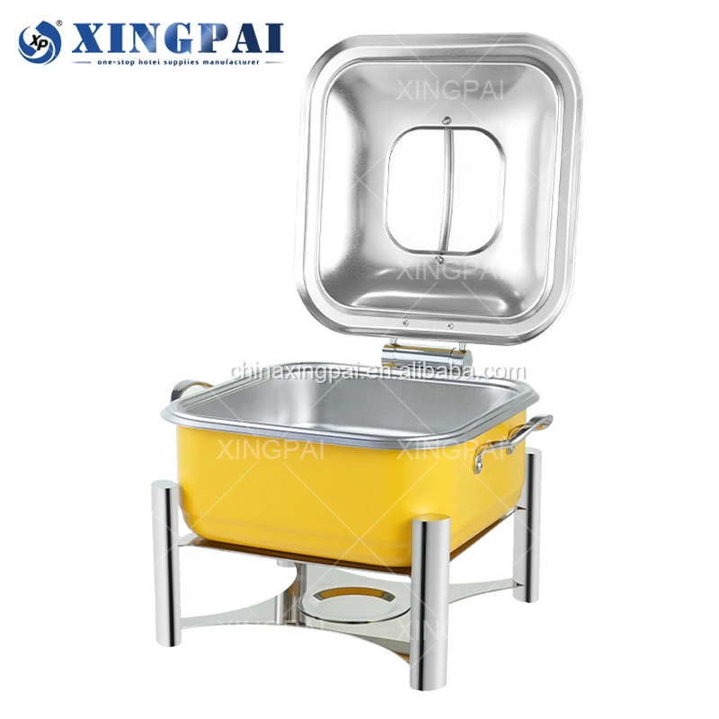 XINGPAI other hotel & restaurant supplies stainless steel 5 liters induction chafing dish for buffet catering