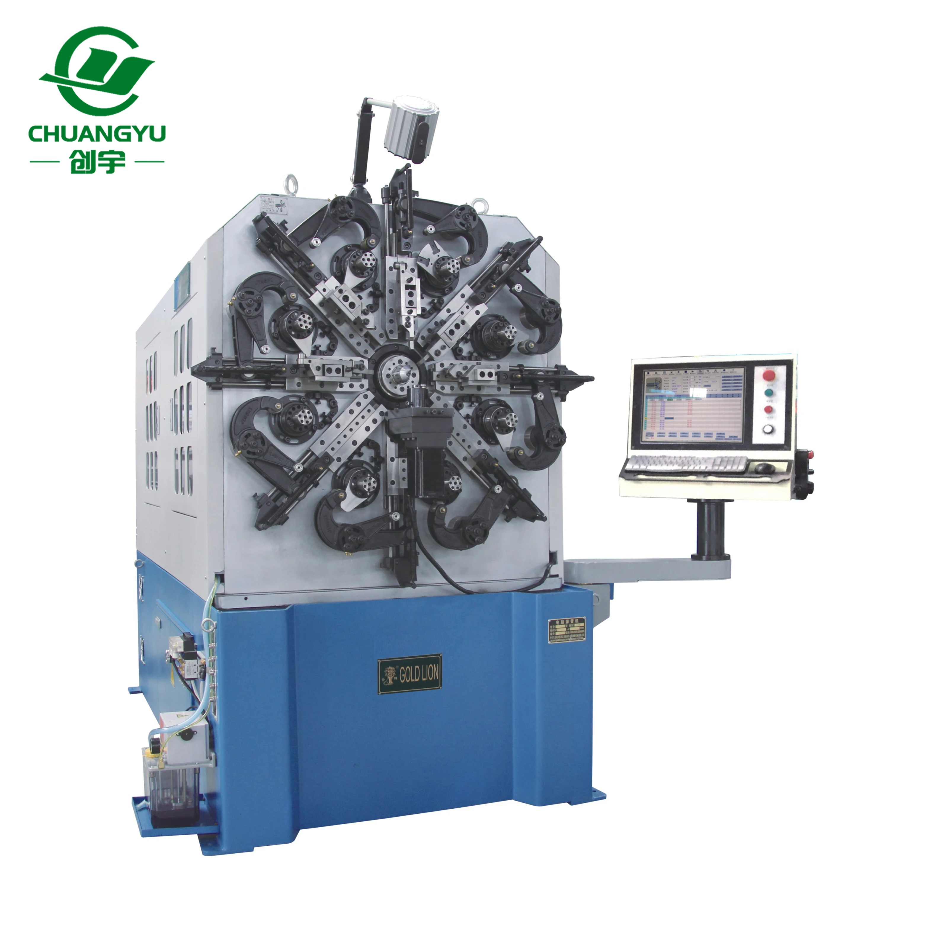 Пружинная формовочная машина с ЧПУ для