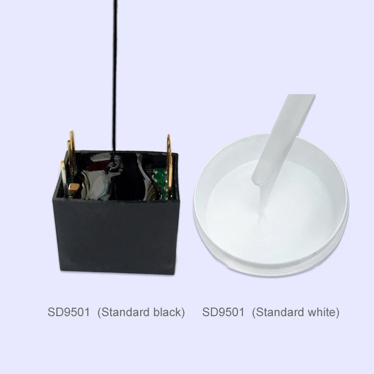 SD6109 Two-Component Thermal Sealing Adhesive PU Epoxy Resin for PU LED Article Lamp