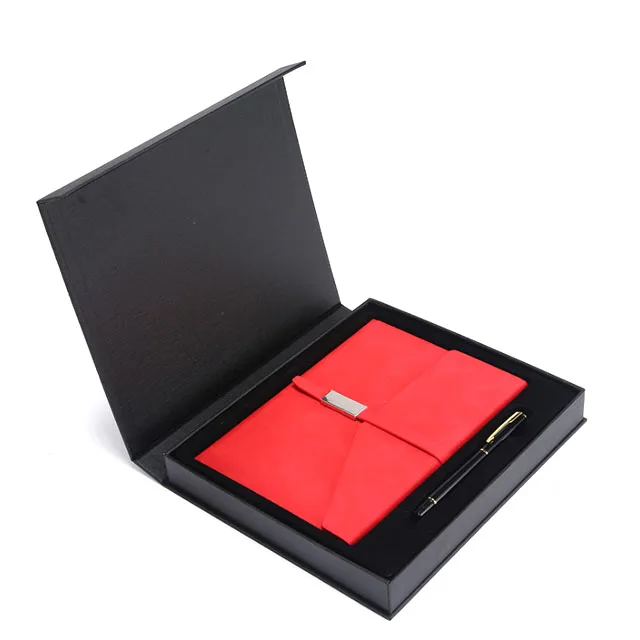 Высококачественная корпоративная рекламная Подарочная коробка товары блокнот и ручка подарочный набор