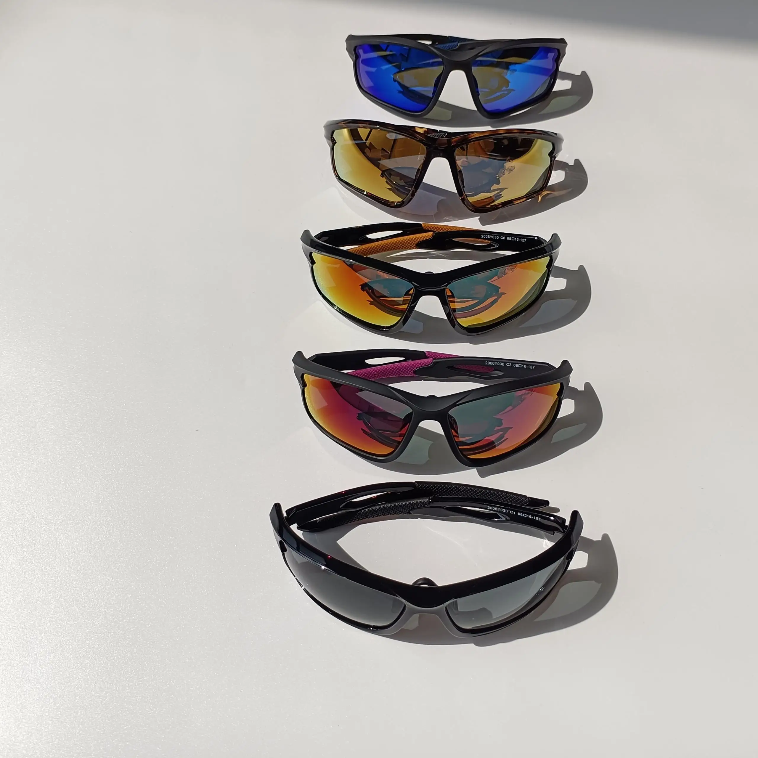 new top quality custom lens outdoor uv400 sports sunglasses with prescription lens