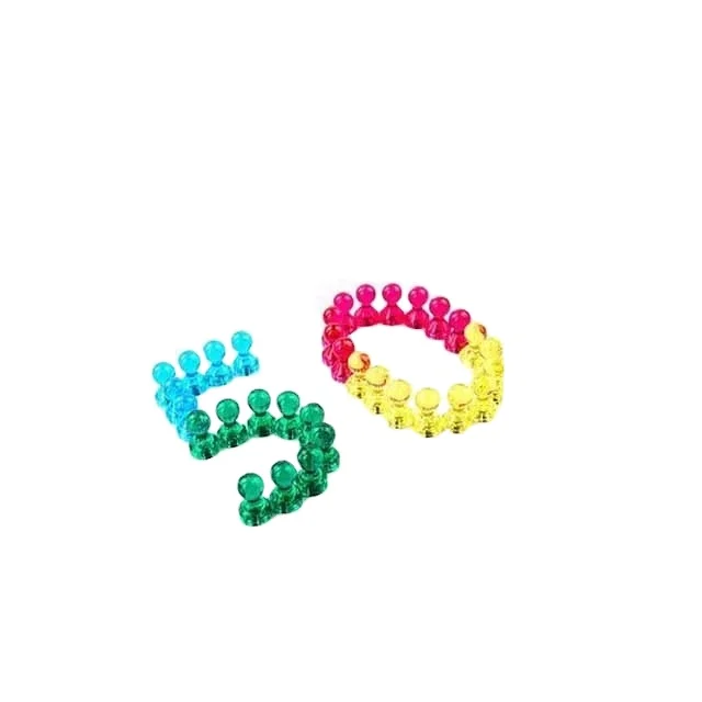 super Chinese factory manufacture different color durable magnetic push pin for Education