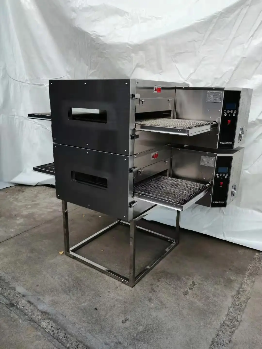  Official sales of high-performance commercial high-efficiency baking gas delivery stainless steel pizza