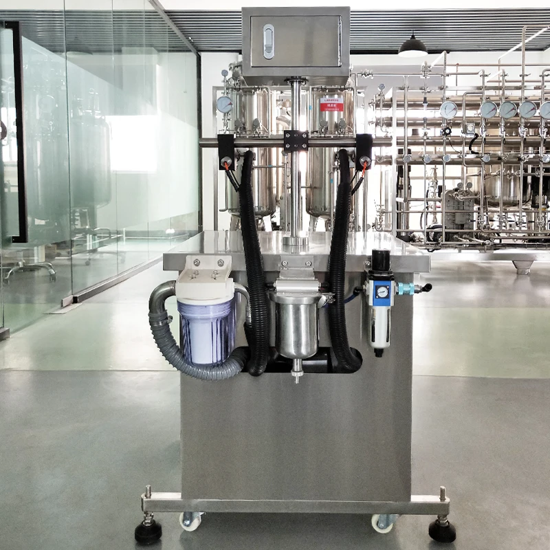  PET plastic semi-automatic glass bottle washing
