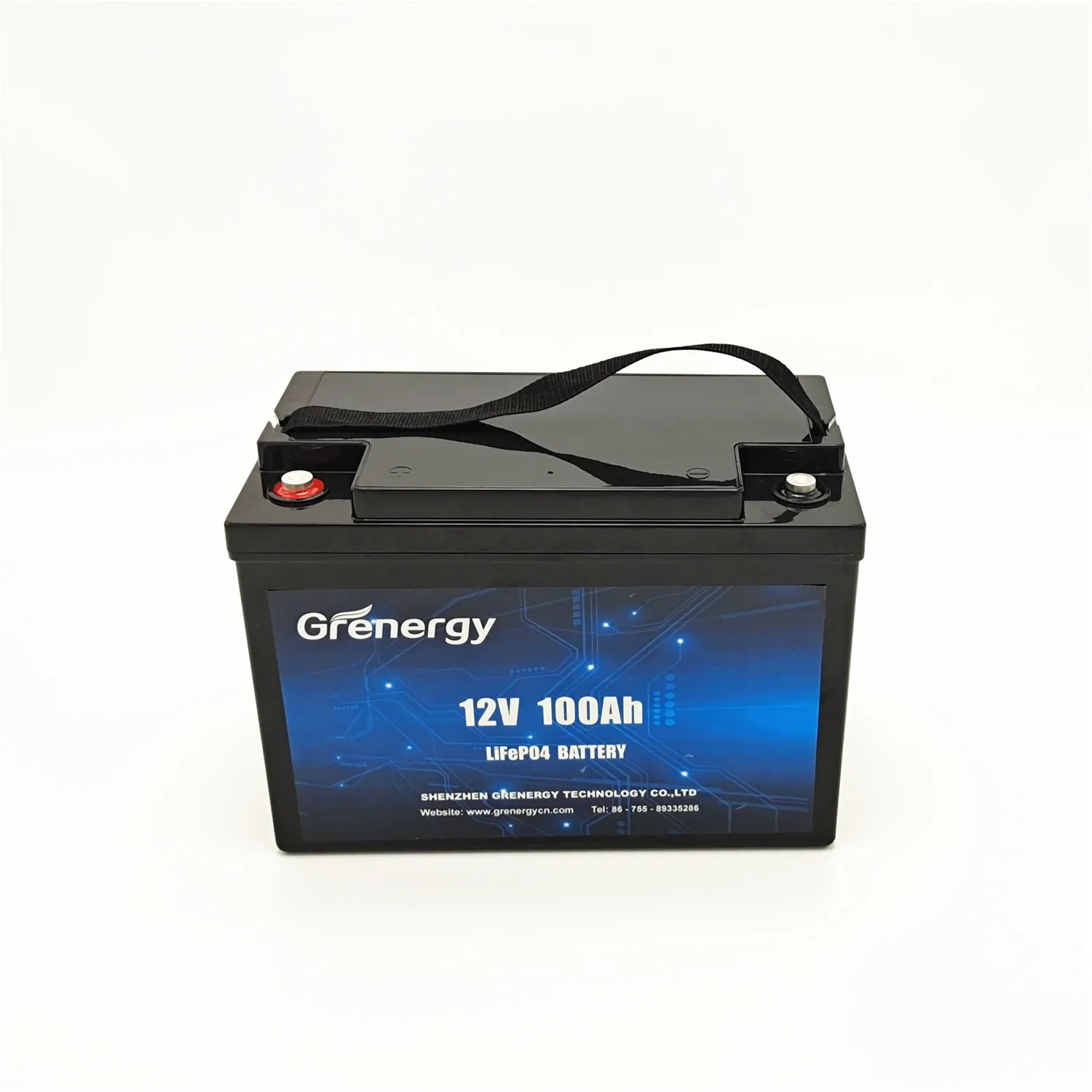 12v 100ah deep cycle smart bms lifepo4 battery for home energy storage system