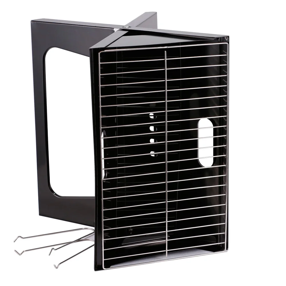 Smoker Trolley Commercial Kitchen Garden Picnic Home outdoor Folding BBQ Charcoal Grill