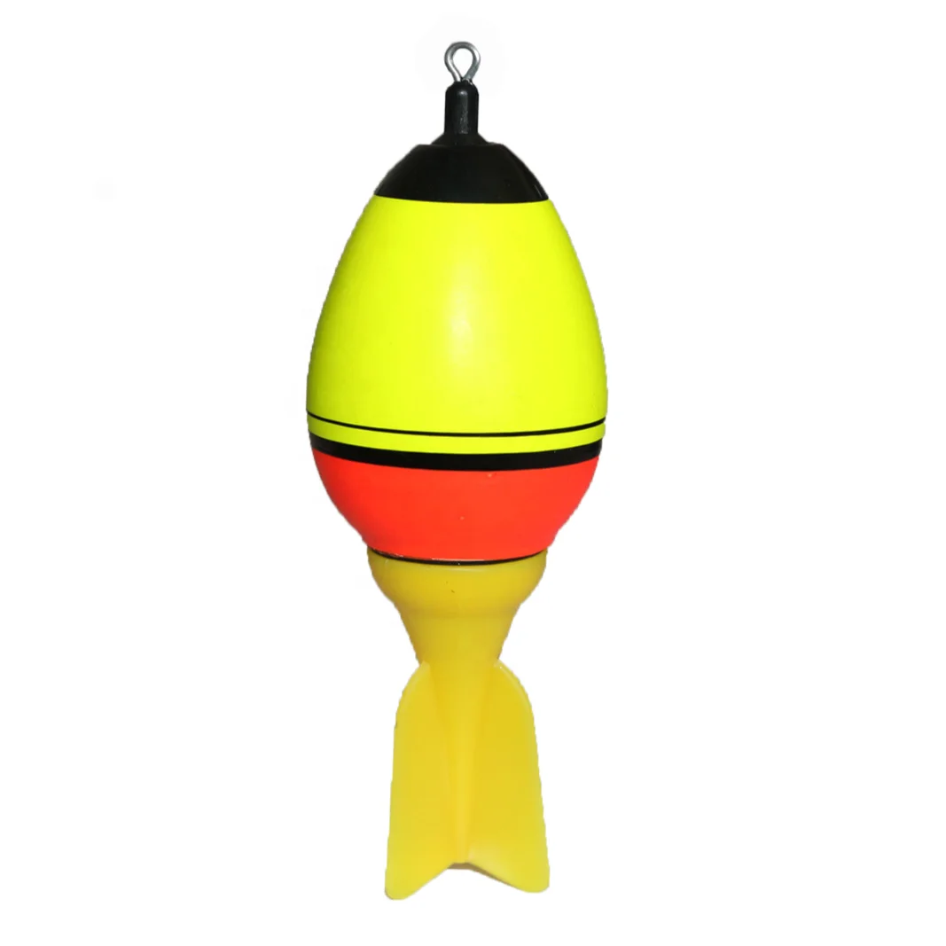 Economical Fishing tackle buoy fishing float yellow red hard tail EVA foam environmentally material 20g/40g/60g/80g in stock