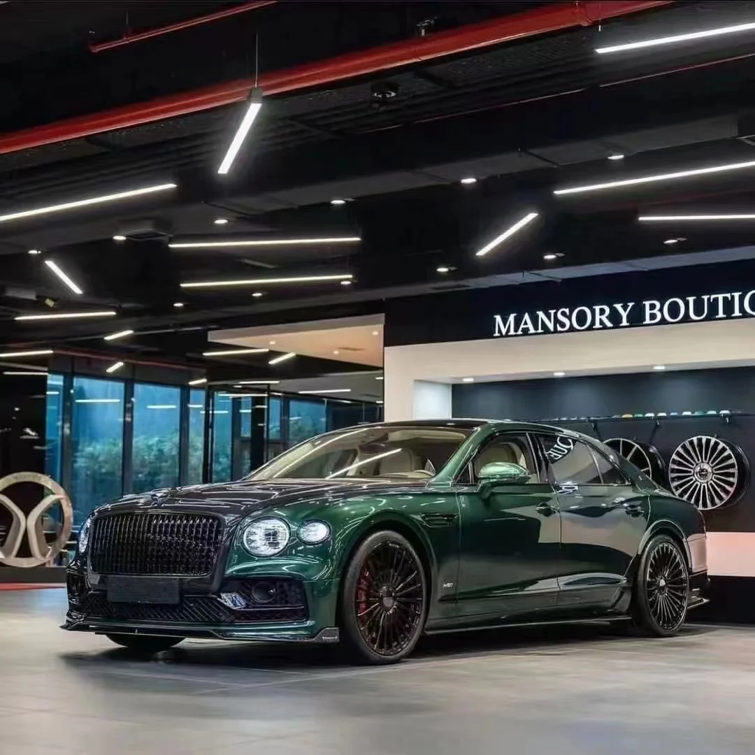 Dry carbon fiber body kit Front Bumper Rear Bumpers For  Bentley Continental Flying Spur Body Kit MSY Style