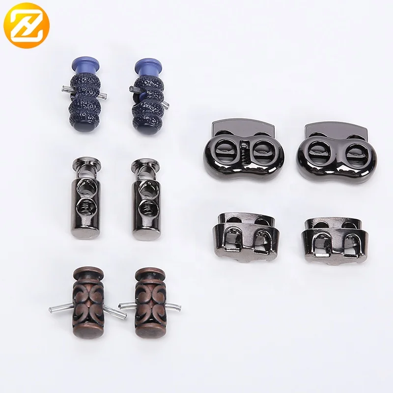 Hot Sale Wholesale Spring Custom End Stopper 2 Hole Plastic Cord Lock