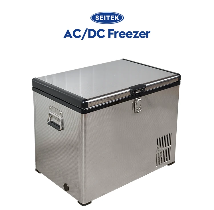 Portable Freezer AC DC For Drink Fruits Vegetables Car Fridge Freezer Dual Zone