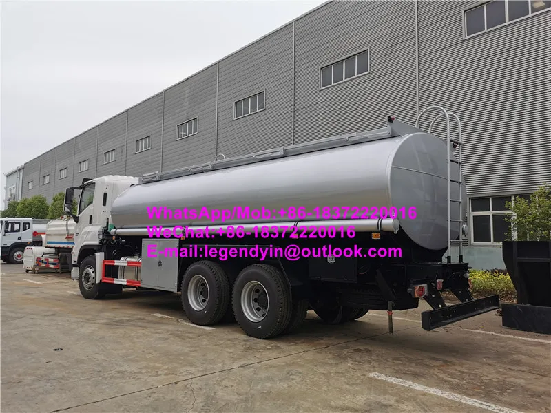 World class brand japanese GIGA 10 wheeler oil tanker truck diesel tank truck