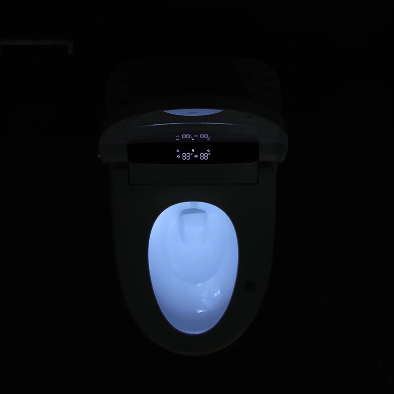 Bathroom Electric Toilet floor mounted Wireless Automatic Toilets Ceramic Smart Toilet For Project