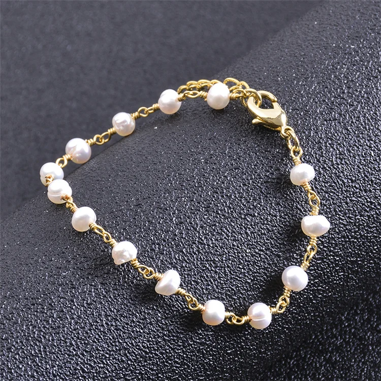 
Minimalist Of Trend New Arrival Fashion Exquisite Creativity Plated Bracelets Natural Pearl Bracelet Women Bracelets 